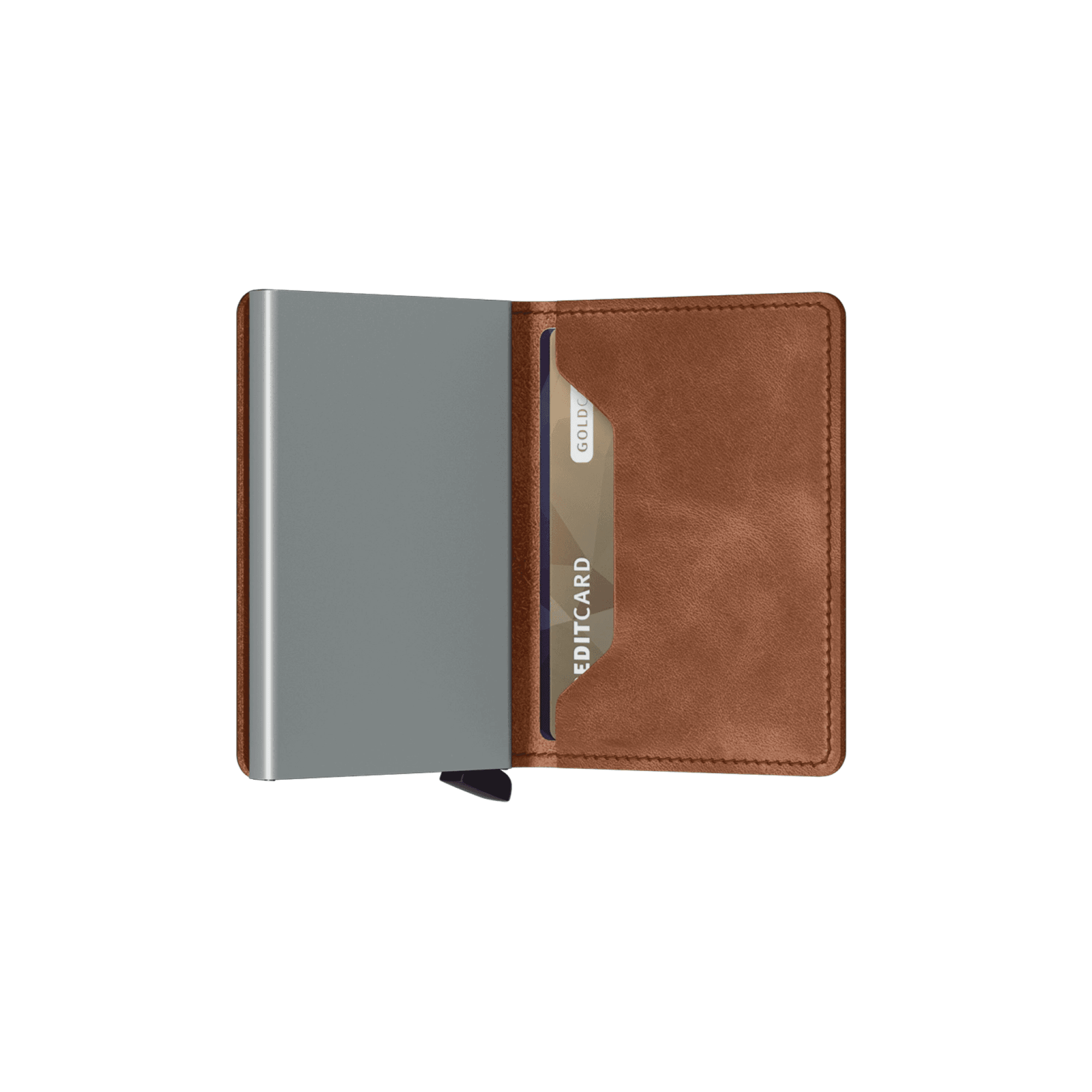 RFID Blocking Leather Wallet for Men | Pop-Up Card Mechanism