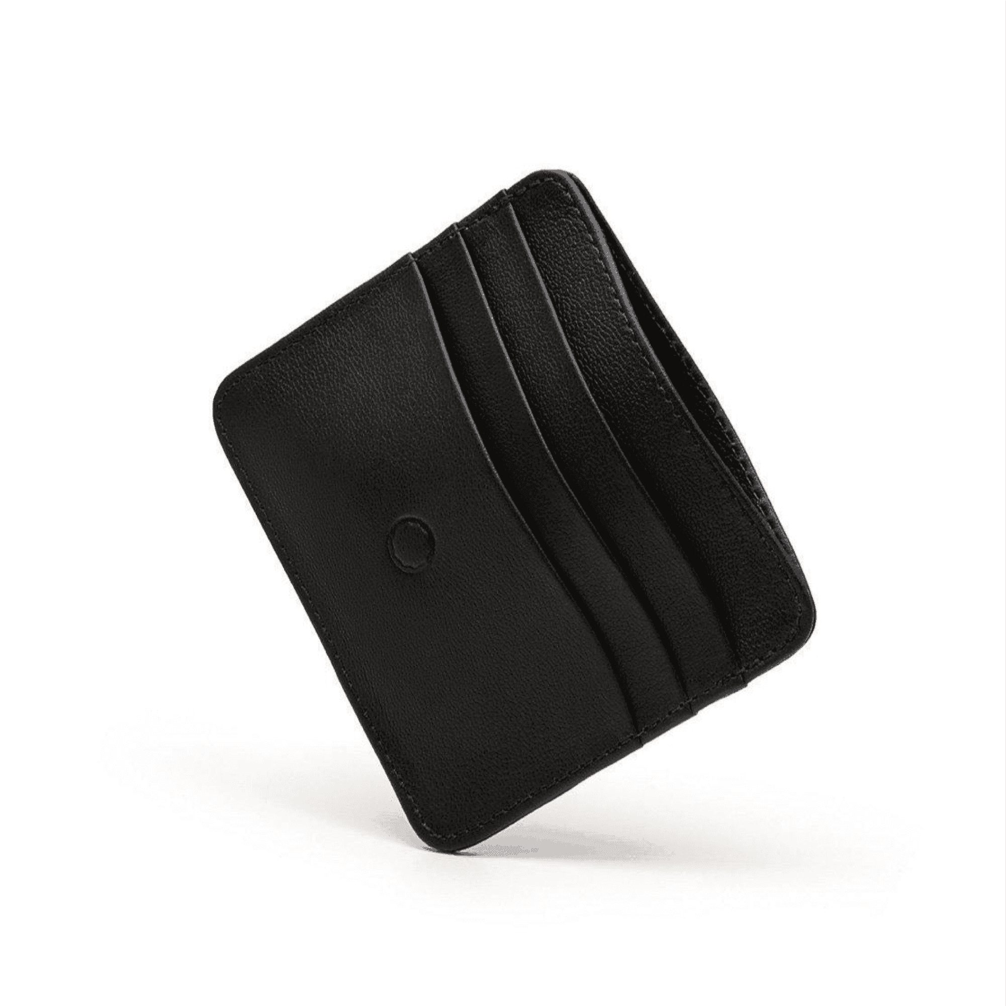 Ultra-Thin Genuine Leather Minimalist Wallet | 6 Card Slots