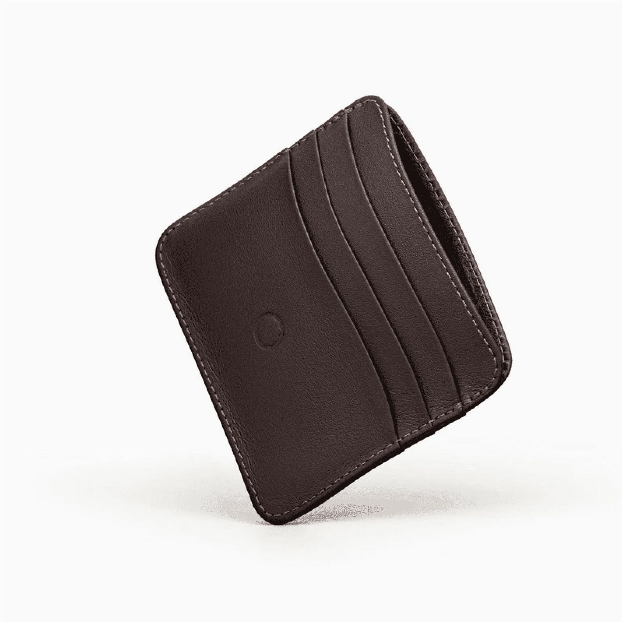 Ultra-Thin Genuine Leather Minimalist Wallet | 6 Card Slots